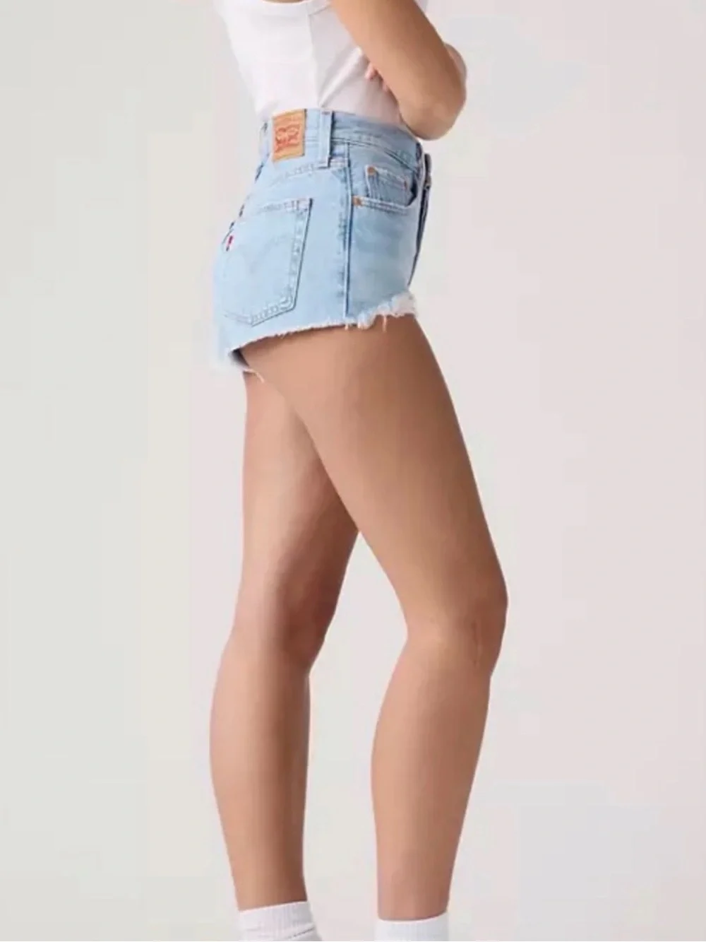 Levi's High-Rise Denim Shorts